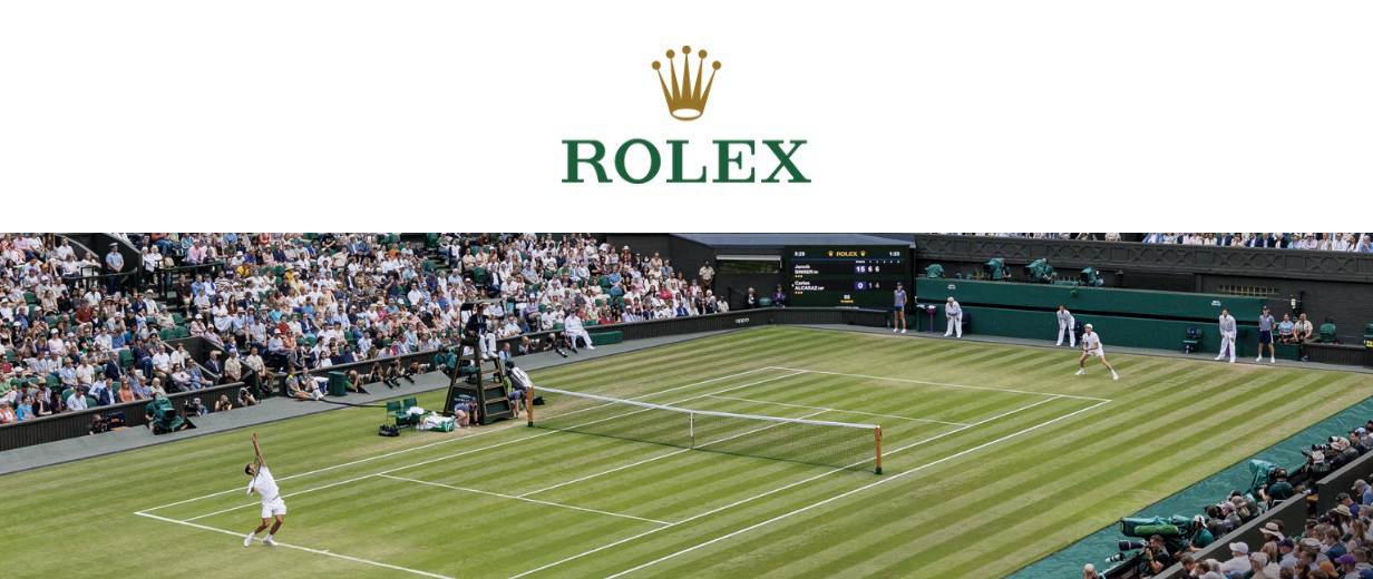 Rolex and the championships, Wimbledon