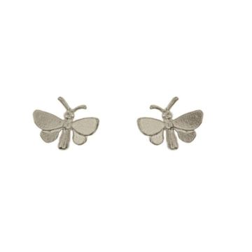 Tiny Butterfly Stud Earrings