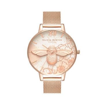 Olivia Burton Abstract Florals Watch