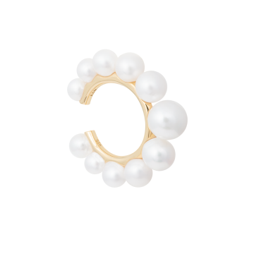 Astrid & Miyu Tapered Pearl Ear Cuff