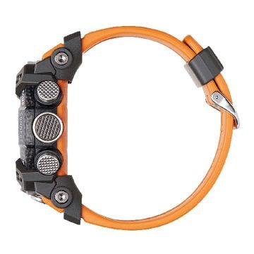 G-SHOCK Mudmaster Black Dial Quartz Movement Orange Resin Strap Watch