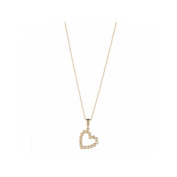 Weir Collection Floating Heart Pendant