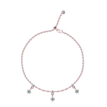 CARAT* London Lydia 9K Rose Gold Bracelet.