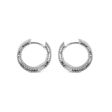 Roberto Coin Princess 18k Gold Hoop Earrings