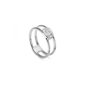 Interlocking Sterling Silver Ring