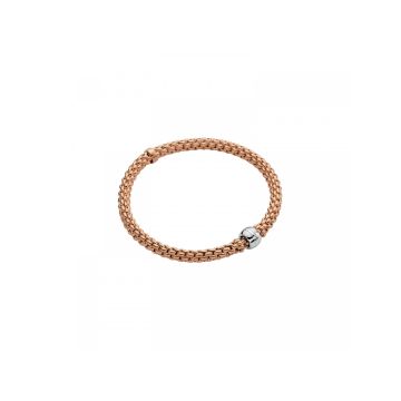 Fope 18ct rose gold Solo bracelet