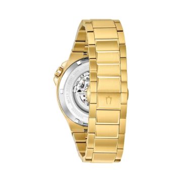 Bulova Maquina, 40mm, Yellow Gold PVD, Automatic