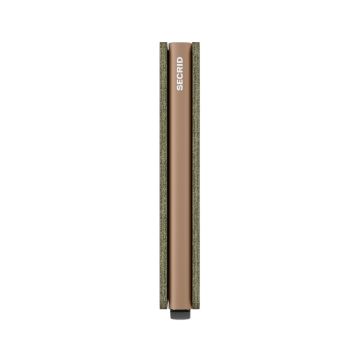 Slimwallet Saffiano Olive