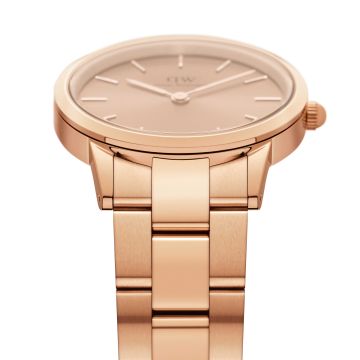 Iconic Link Unitone 28mm Champagne Dial Quartz Rose Gold Plated