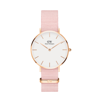 Petite Rosewater 32 mm White Dial Quartz Rose Gold Plated Watch