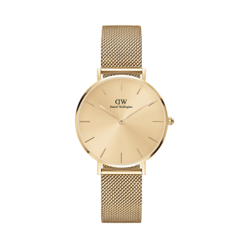 Petite Unitone 32mm Gold Dial Quartz Gold Plated Watch