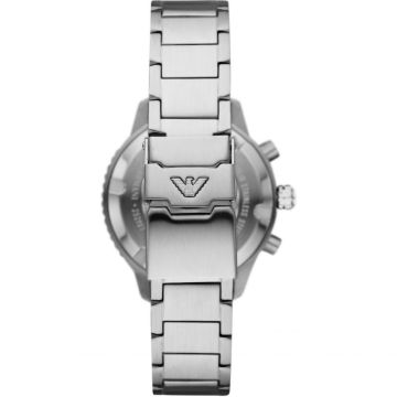 Diver 43mm Black Dial Quartz Movement Stainless Steel Bracelet Watch