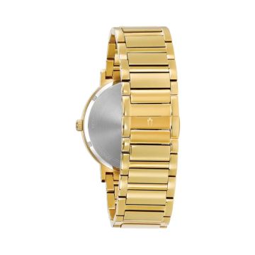Bulova Futuro, 22mm, Yellow Gold PVD, Quartz