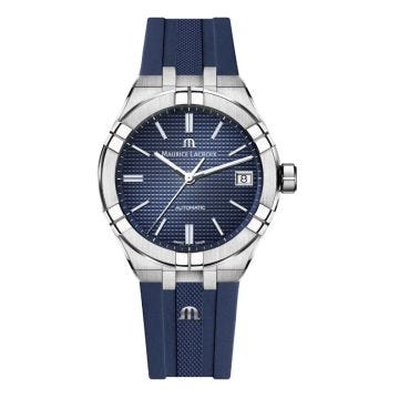 Maurice Lacroix AIKON Automatic 39mm Blue Rubber Strap