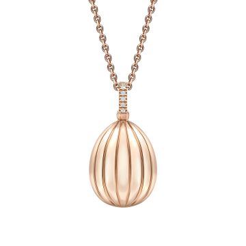 Colours of Love '180' Fluted Egg Pendant