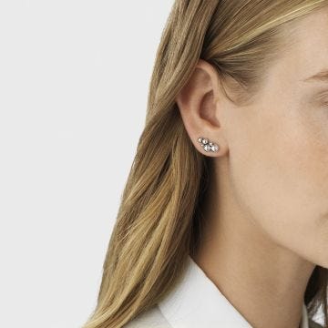 Sterling Silver Moonlight Grapes Ear Cuff