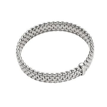 Dia.01 18k White Gold Panorama Bracelet