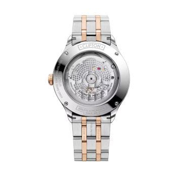 Clifton 40mm White Dial Automatic Stainless Steeel Bracelet Watch