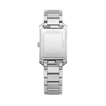 Hampton 35 x 22mm Blue Dial Quartz Stainless Steel Bracelet Watch