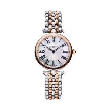 Frederique Constant Art De?co, 30mm, Stainless Steel & Rose Gold PVD. Quartz