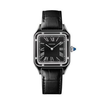 Cartier Santos-Dumont, 43.5x31.4mm, Steel, Mechanical