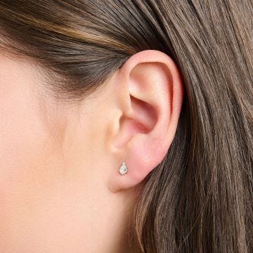 Photo of the Thomas Sabo Silver Sterling Ice Crystal Stud Earrings H2259-051-14