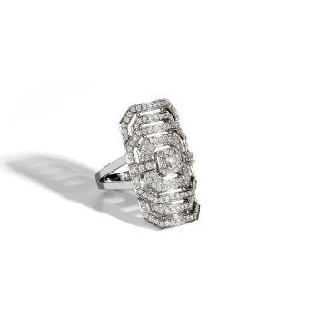 My Way Diamonds & Silver Ring