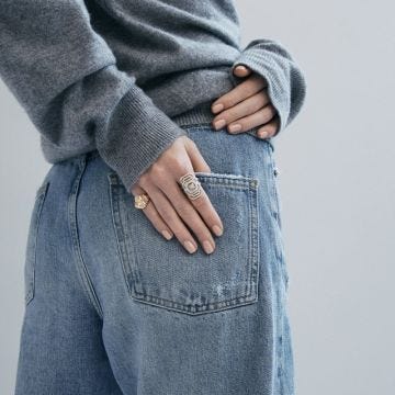 My Way Diamonds, Pink Gold & Silver Ring