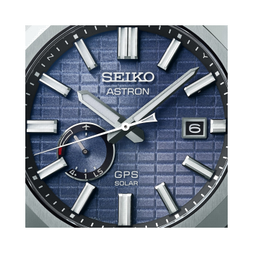 Astron Solar GPS Sapphire Blue Crystal Watch