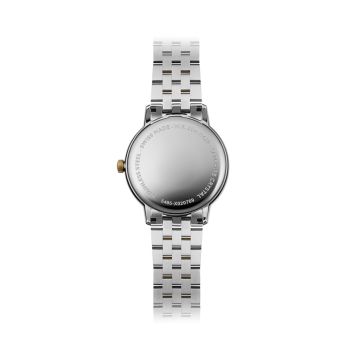 Toccata Classic 39mm, White Dial, Quartz Movement, Stainless Steel Yellow Gold PVD Plated Case, Two Tone Bracelet Watch