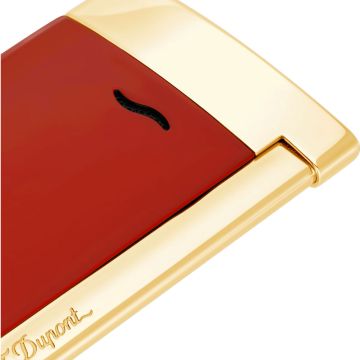 Slim 7 Red Lacquered Lighter