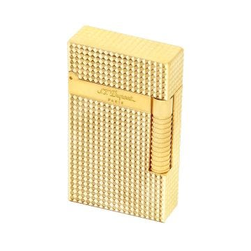 S.T. Dupont Le Grand Dupont Diamond Head Lighter - Gold