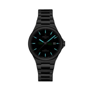 DS-7 Powermatic 80 39mm Green Dial Stainless Steel Watch