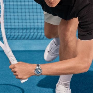Chronomaster Sport 41mm Blue Dial Automatic Stainless Steel Watch