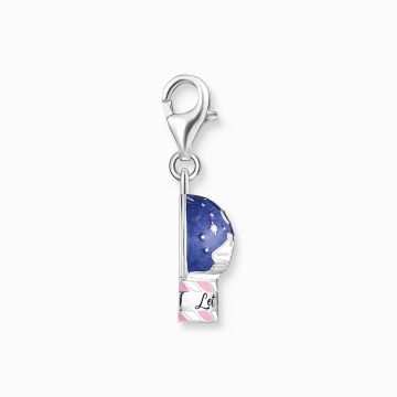 Thomas Sabo Blue Snowball Sterling Silver Charm
