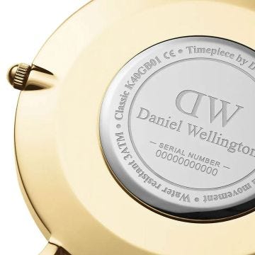 Classic Sheffield 40mm Black Dial Quartz Leather Strap Watch