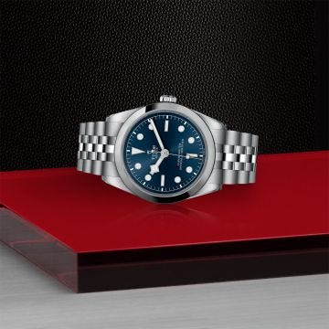 Black Bay 36 Collection 36mm, Steel, Blue Dial, Automatic Watch