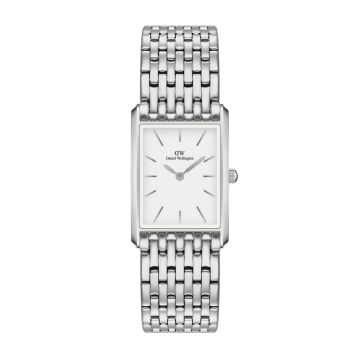 Bound 9-Link 32 x 22mm White Dial Quartz Silver Stainless Steel Watch