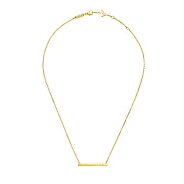 Ice Cube 18K Yellow Gold Necklace