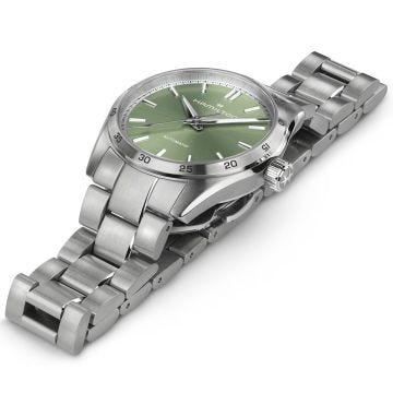 Hamilton Jazzmaster Performer 34mm, Green Dial, Automatic Movement, Stainless Steel Watch H36105160