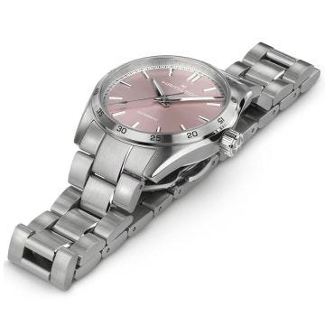 Hamilton Jazzmaster Performer 34mm, Pink Dial, Automatic Movement, Stainless Steel Watch H36105171