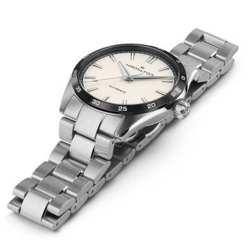 Hamilton Jazzmaster Performer 38mm, White Dial, Automatic Movement, Stainless Steel Watch H36205110