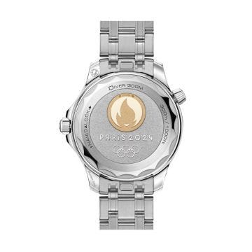 Omega Seamaster Diver 300M Automatic 42mm White Dial Steel Bracelet Watch 52221422004001