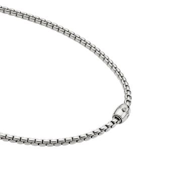 18k Gold Flex'It Necklace with Ornamental Clasp - Eka Collection