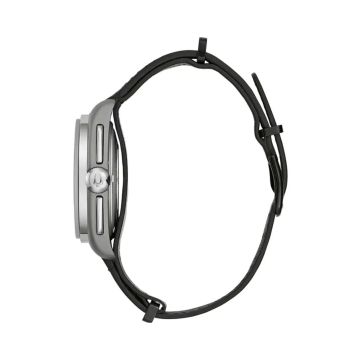 Bulova Lunar Pilot Meteorite 43.5mm, Meteorite Dial, Quartz Movement, Titanium Case, Black Leather Strap Watch
