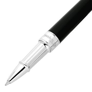 S.T. Dupont Line D Eternity Black Aluminium Medium Rollerball Pen