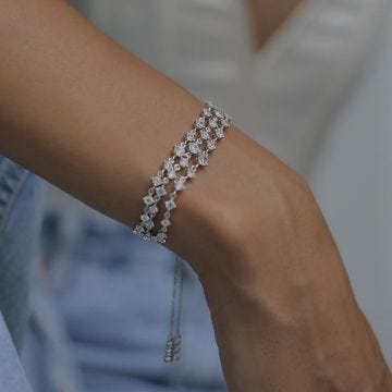 Phoenix Sterling Silver Bracelet