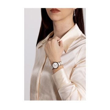 Rado Centrix 30.5mm Diamonds White Dial Automatic Stainless Steel Bracelet Watch R30019744