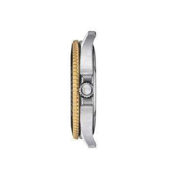 Tissot Seastar 1000 40mm, Black Dial, Quartz Movement, Steel Bracelet Strap T1204102205100