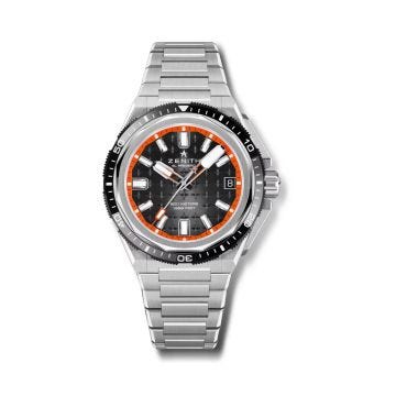 DEFY EXTREME DIVER 42.5mm Black Dial Automatic Titanium Watch